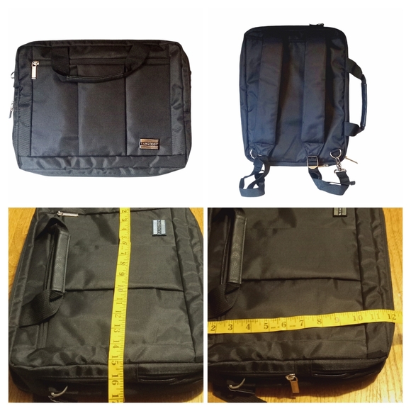 Vangoody Convertible Laptop Messenger Backpack Bag NWOT - Picture 1 of 9